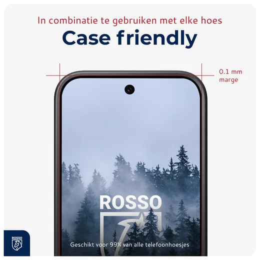Rosso Samsung Galaxy S25 FE Tempered Glass met Installatietray Dust Removal afbeelding 6