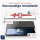 Rosso Samsung Galaxy S25 FE Privacy Glass met Installatietray Dust Removal afbeelding 2