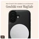 AVY Apple iPhone 17 Hoesje met Koord Haakjes MagSafe Leer Zwart afbeelding 8