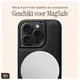 AVY Apple iPhone 14 Pro Hoesje met Koord Haakjes MagSafe Leer Zwart afbeelding 8