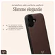 AVY Apple iPhone 17 Hoesje met Koord Haakjes MagSafe Leer Chocolate afbeelding 9