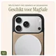 AVY Apple iPhone 17 Pro Hoesje met Koord Haakjes MagSafe Leer Beige afbeelding 7