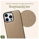 AVY Apple iPhone 16 Pro Hoesje met Koord Haakjes MagSafe Leer Beige afbeelding 7