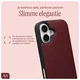 AVY Apple iPhone 16 Hoesje met Koord Haakjes MagSafe Leer Burgundy afbeelding 9
