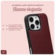 AVY Apple iPhone 16 Pro Max Hoesje met Koord Haakjes MagSafe Leer Burgundy afbeelding 9
