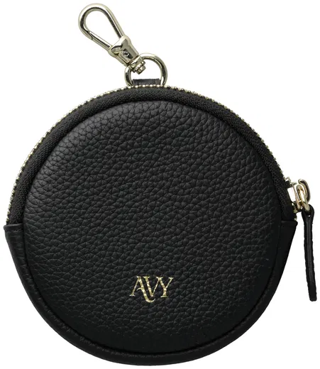 AVY Mini Leren Telefoontasje / Phone Bag Leather Zwart afbeelding 10