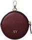 AVY Mini Telefoontasje / Phone Bag Pouch met Rits en Haakje Leer Burgundy afbeelding 8