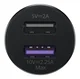 Originele Huawei CP36 22.5W Autolader USB-A + USB-A naar USB-C Kabel 1M Grijs afbeelding 2
