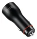 Originele Huawei CP36 22.5W Autolader USB-A + USB-A naar USB-C Kabel 1M Grijs afbeelding 3