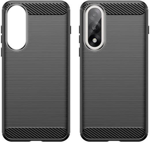 OnePlus Nord 5 Hoesje Geborsteld TPU Flexibele Back Cover Zwart afbeelding 8