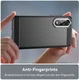 OnePlus Nord 5 Hoesje Geborsteld TPU Flexibele Back Cover Zwart afbeelding 6