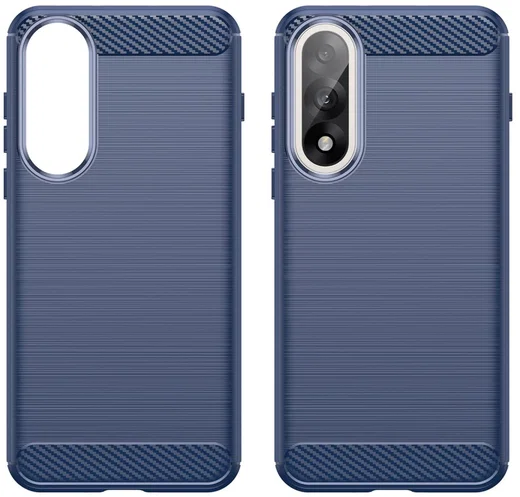 OnePlus Nord 5 Hoesje Geborsteld TPU Flexibele Back Cover Blauw afbeelding 11