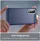 OnePlus Nord 5 Hoesje Geborsteld TPU Flexibele Back Cover Blauw afbeelding 7