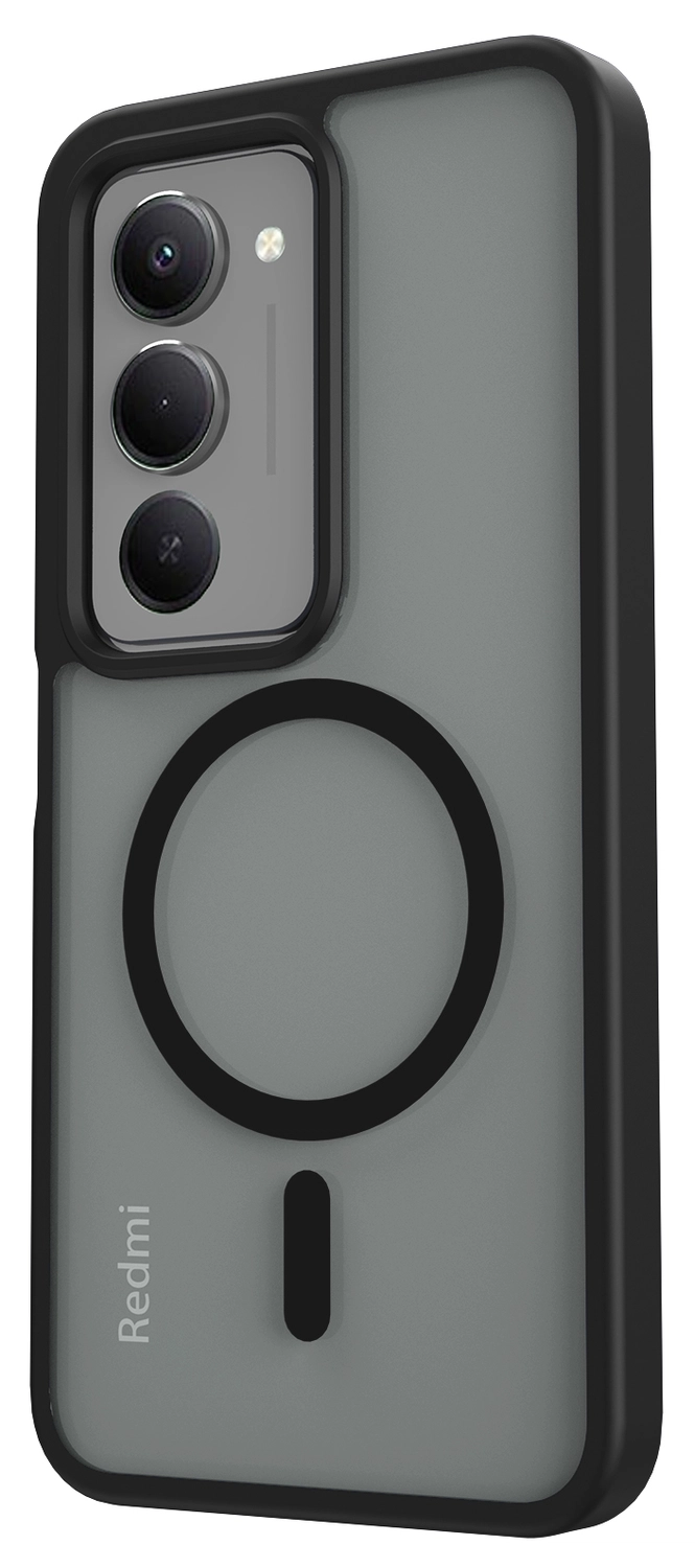 Xiaomi Redmi 15 (5G) Hoesje met MagSafe Back Cover Matte Zwart afbeelding 6
