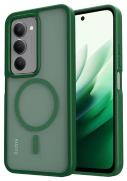 Xiaomi Redmi 15 (5G) Hoesje met MagSafe Back Cover Matte Groen