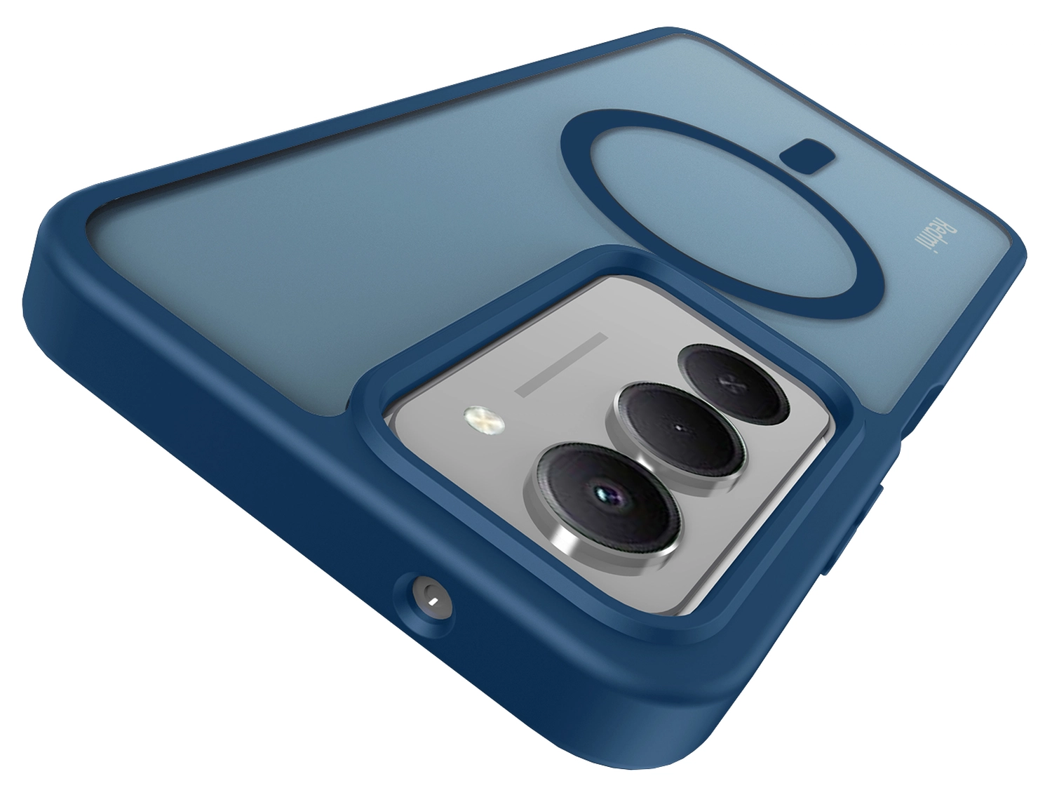 Xiaomi Redmi 15 (5G) Hoesje met MagSafe Back Cover Matte Blauw afbeelding 11