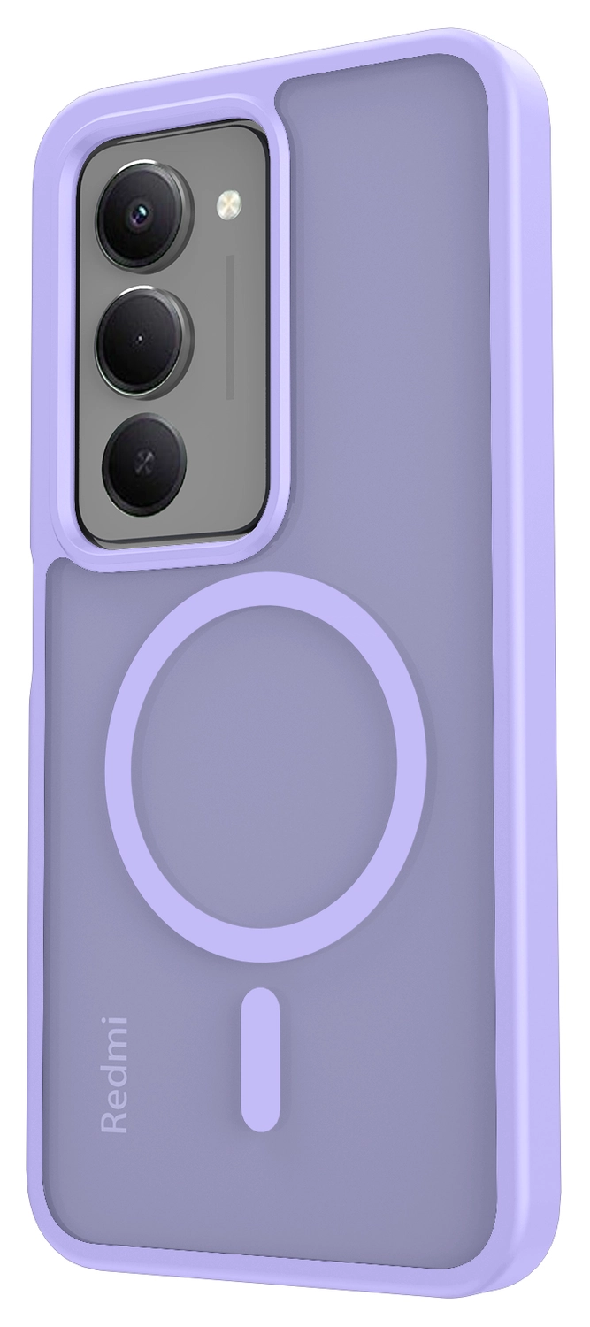 Xiaomi Redmi 15 (5G) Hoesje met MagSafe Back Cover Matte Paars afbeelding 6