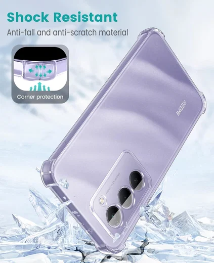 Xiaomi Redmi 15 (5G) Hoesje Schokbestendig en Dun TPU Back Cover Transparant afbeelding 5
