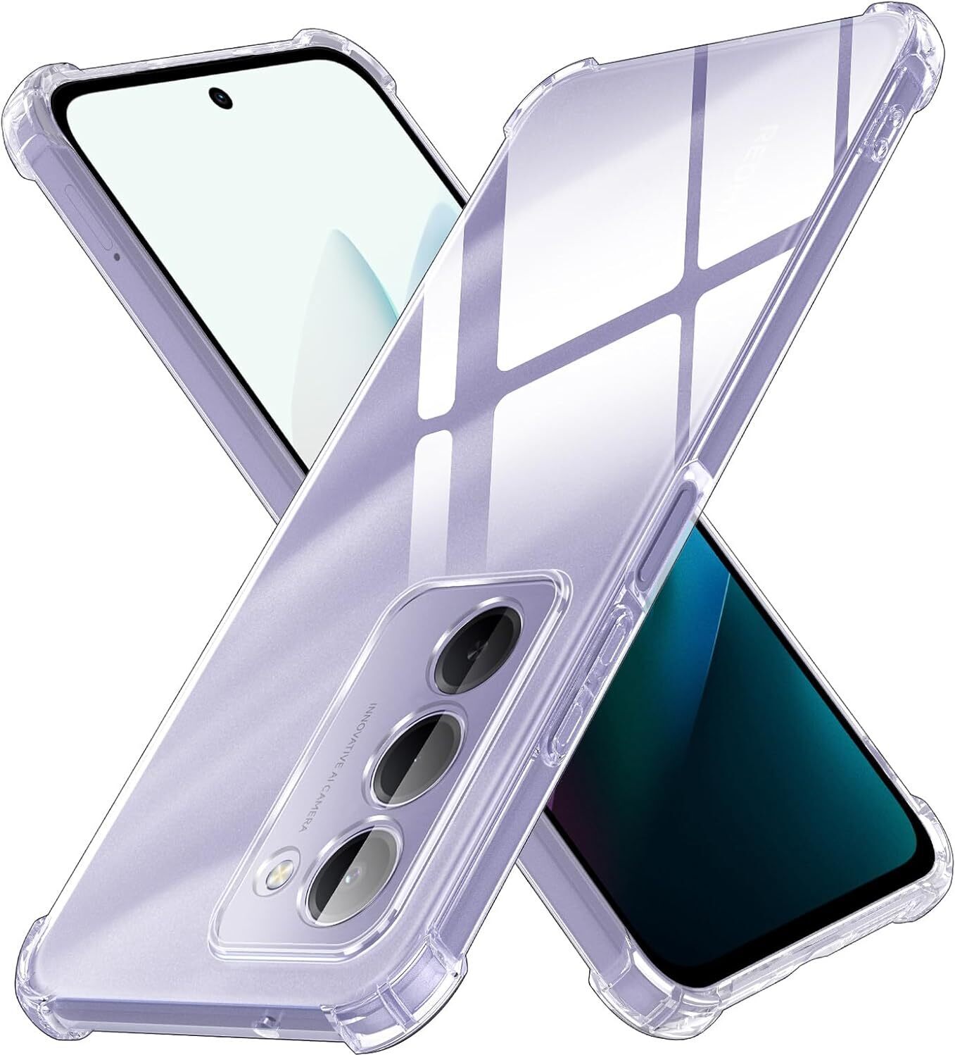 Xiaomi Redmi 15 (5G) Hoesje Schokbestendig en Dun TPU Back Cover Transparant afbeelding 1