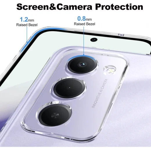 Xiaomi Redmi 15 5G Hoesje Dun TPU Back Cover Transparant afbeelding 3