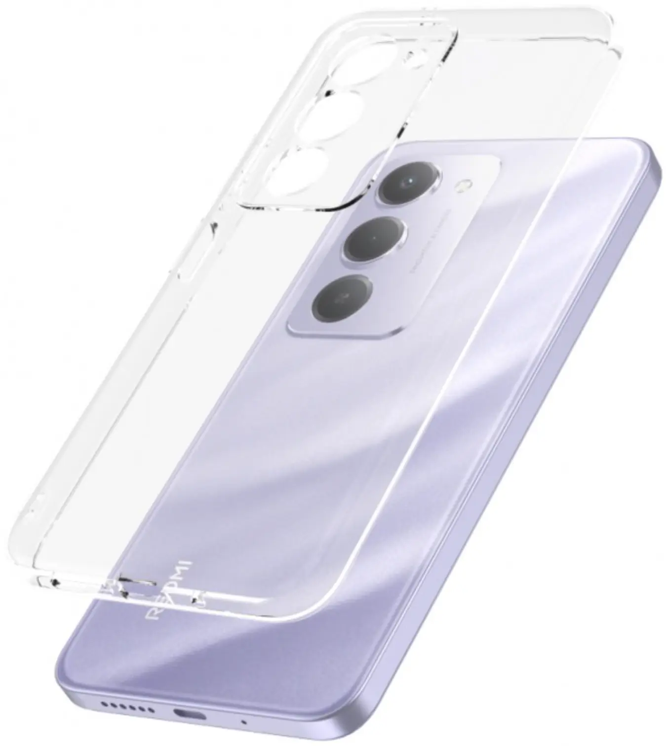 Xiaomi Redmi 15 5G Hoesje Dun TPU Back Cover Transparant afbeelding 4