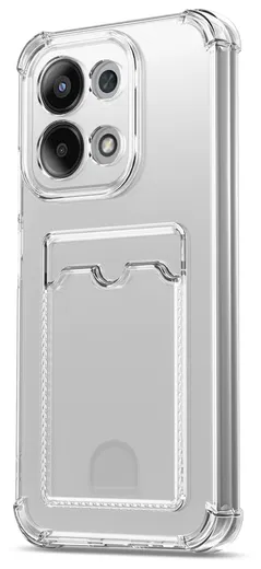 Xiaomi Redmi 15 (5G) Hoesje Dun TPU met Pasjeshouder Back Cover Transparant afbeelding 6