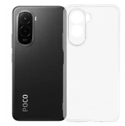 Xiaomi Poco M7 Hoesje Dun TPU Back Cover Transparant afbeelding