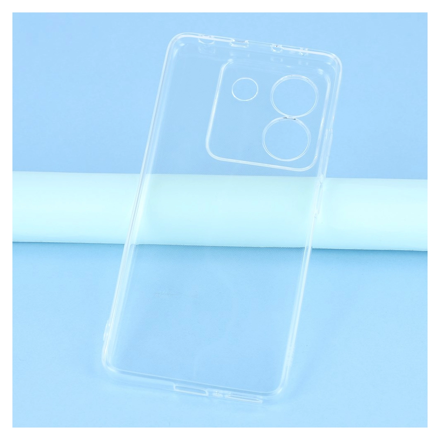 Xiaomi Poco M7 Pro Hoesje Dun TPU Back Cover Transparant afbeelding 4