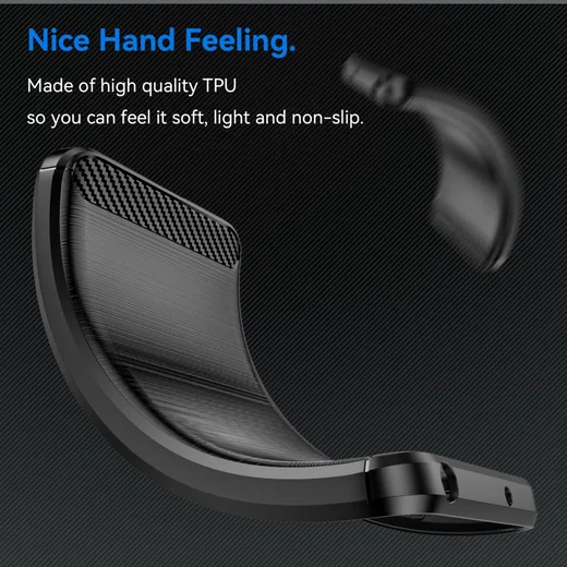 Xiaomi Poco M7 Pro Hoesje Geborsteld TPU Flexibele Back Cover Zwart afbeelding 6