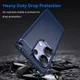 Xiaomi Poco M7 Pro Hoesje Geborsteld TPU Flexibele Back Cover Blauw afbeelding 5