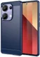 Xiaomi Poco M7 Pro Hoesje Geborsteld TPU Flexibele Back Cover Blauw