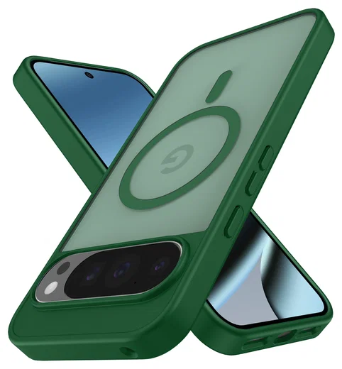 Google Pixel 10 Pro XL Hoesje Back Cover Matte Groen afbeelding 2