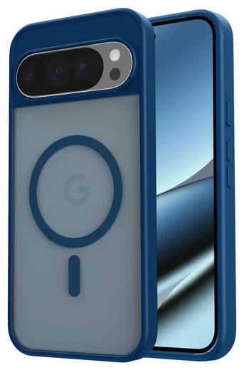 Google Pixel 10 Pro XL Hoesje Back Cover Matte Blauw afbeelding 1
