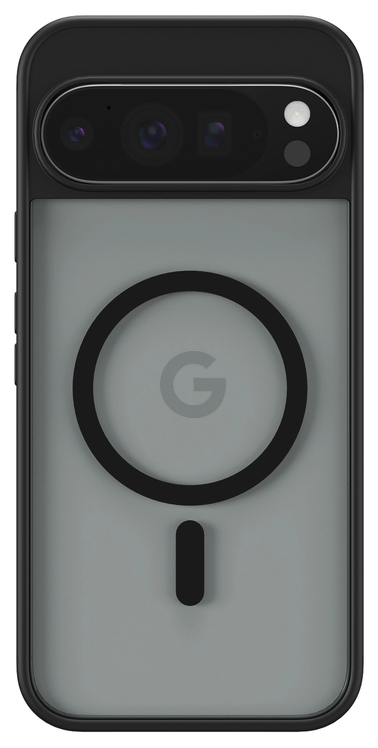 Google Pixel 10 Pro XL Hoesje met MagSafe Back Cover PixelSnap Matte Zwart afbeelding 4