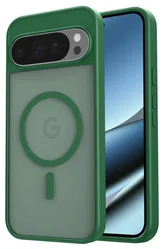 Google Pixel 10 Pro XL Hoesje met MagSafe Back Cover PixelSnap Matte Groen afbeelding