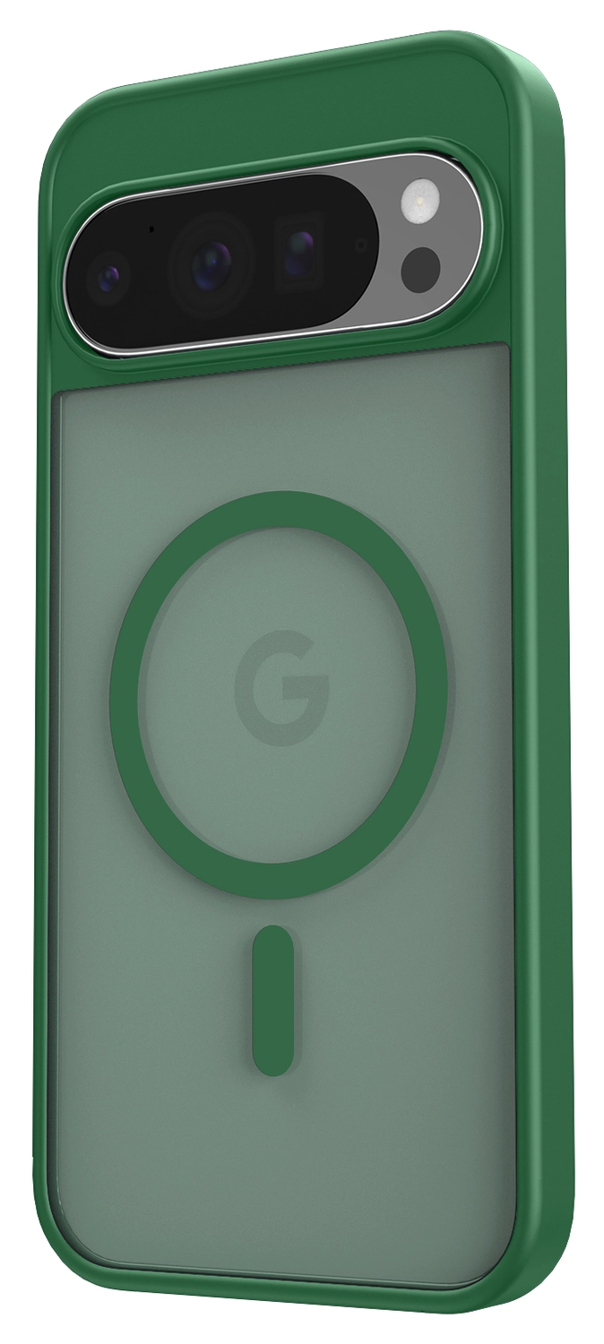 Google Pixel 10 Pro XL Hoesje met MagSafe Back Cover PixelSnap Matte Groen afbeelding 6