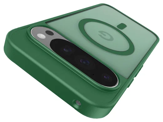 Google Pixel 10 Pro XL Hoesje met MagSafe Back Cover PixelSnap Matte Groen afbeelding 9