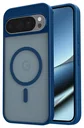 Google Pixel 10 Pro XL Hoesje met MagSafe Back Cover PixelSnap Matte Blauw