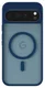 Google Pixel 10 Pro XL Hoesje met MagSafe Back Cover PixelSnap Matte Blauw afbeelding 4