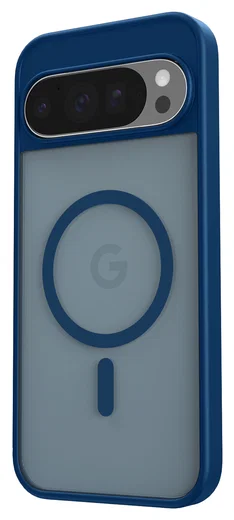Google Pixel 10 Pro XL Hoesje met MagSafe Back Cover PixelSnap Matte Blauw afbeelding 9