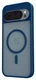 Google Pixel 10 Pro XL Hoesje met MagSafe Back Cover PixelSnap Matte Blauw afbeelding 9