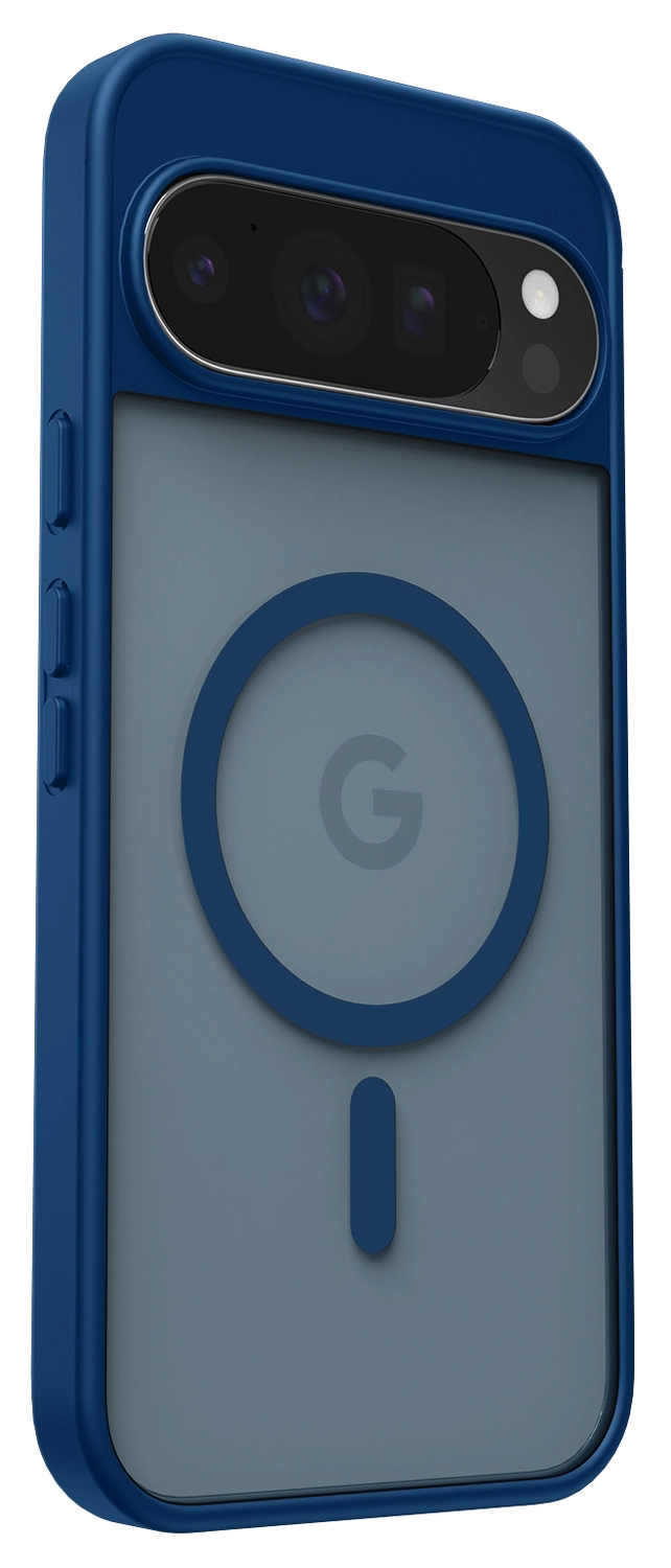 Google Pixel 10 Pro XL Hoesje met MagSafe Back Cover PixelSnap Matte Blauw afbeelding 10