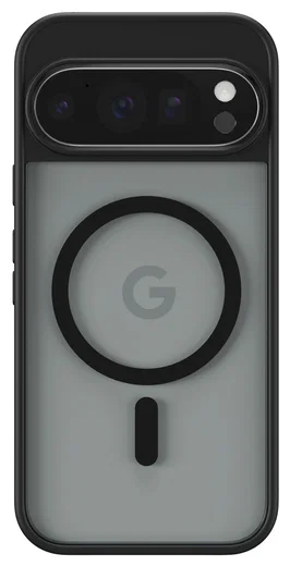 Google Pixel 10/10 Pro Hoesje MagSafe Back Cover PixelSnap Matte Zwart afbeelding 4