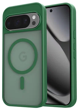 Google Pixel 10/10 Pro Hoesje MagSafe Back Cover PixelSnap Matte Groen