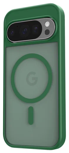 Google Pixel 10/10 Pro Hoesje MagSafe Back Cover PixelSnap Matte Groen afbeelding 13
