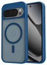 Google Pixel 10/10 Pro Hoesje MagSafe Back Cover PixelSnap Matte Blauw