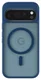 Google Pixel 10/10 Pro Hoesje MagSafe Back Cover PixelSnap Matte Blauw afbeelding 4