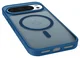Google Pixel 10/10 Pro Hoesje MagSafe Back Cover PixelSnap Matte Blauw afbeelding 6