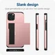 Samsung Galaxy S25 FE Hoesje met Slider Kaarthouder Back Cover Roze afbeelding 10