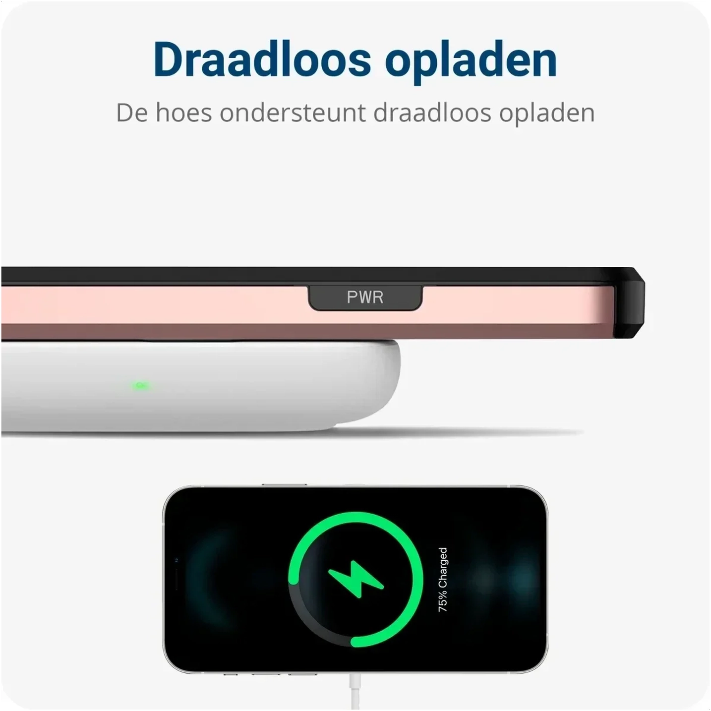 Samsung Galaxy S25 FE Hoesje met Slider Kaarthouder Back Cover Roze afbeelding 12